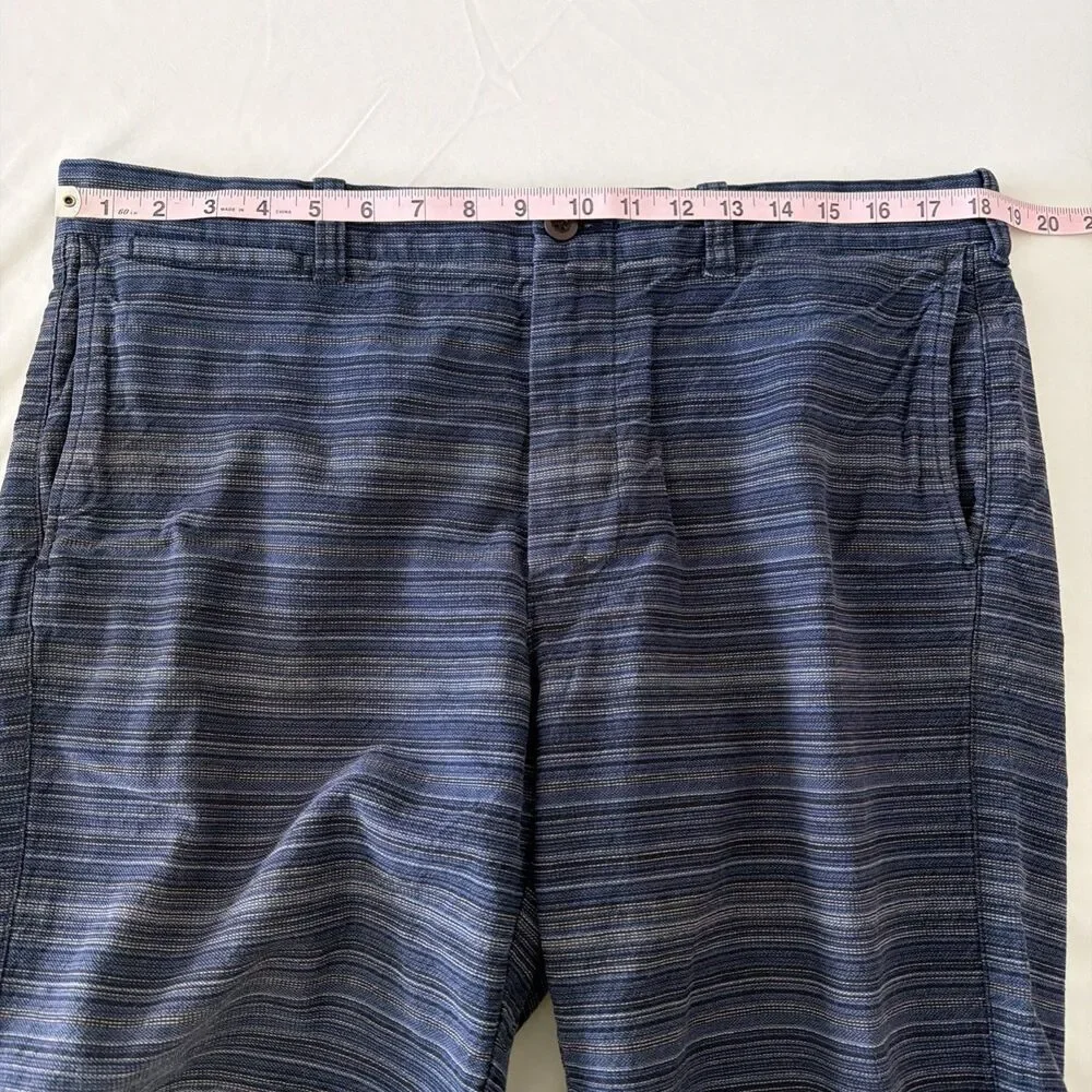 J. Crew Stanton Striped Chino Shorts Cotton 9